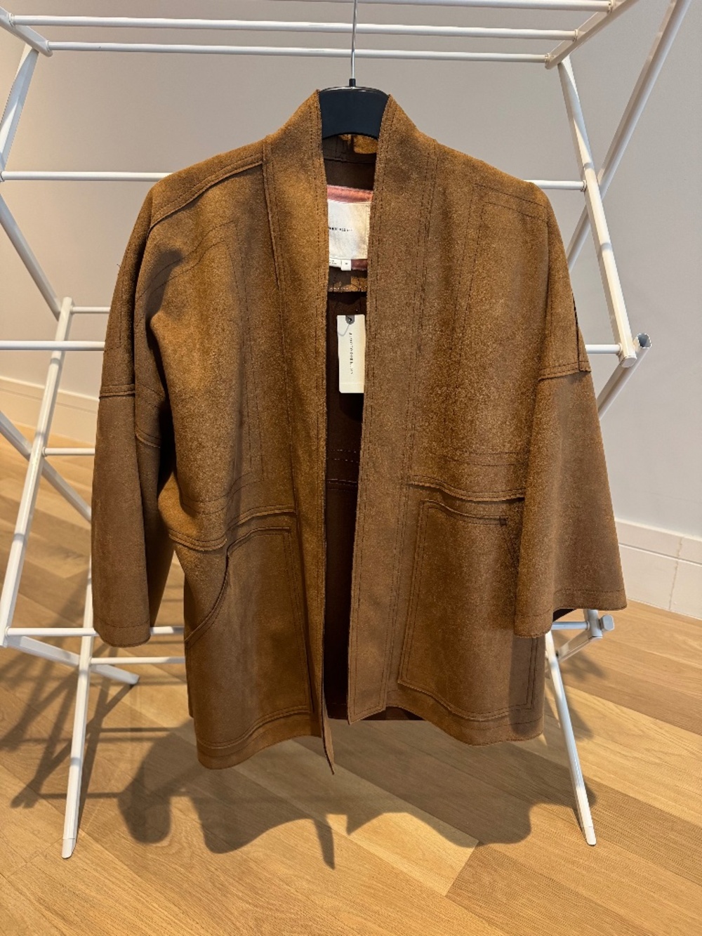 Anthropologie Faux Suede Jacket